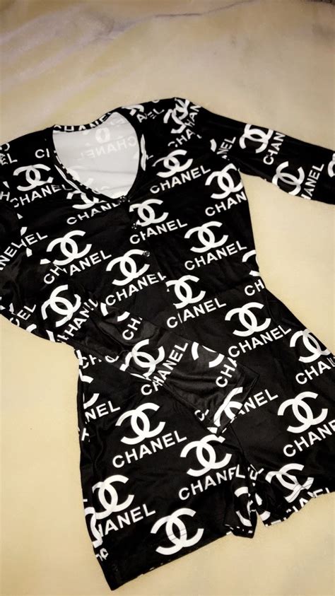 chanel onesie for adults